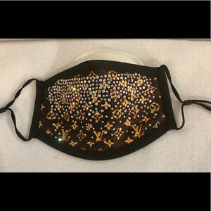 Full bling face mask